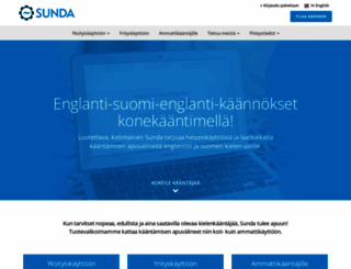 sunda.fi screenshot