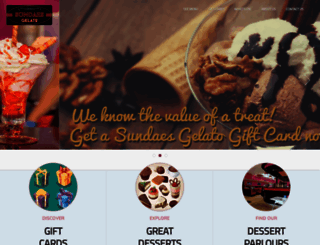 sundaes-gelato.com screenshot
