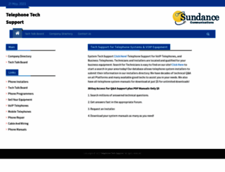 sundance-communications.com screenshot
