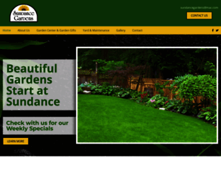 sundancegardens.com screenshot