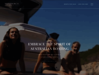 sundancemarine.com.au screenshot
