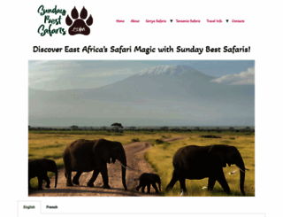 sundaybestsafaris.com screenshot