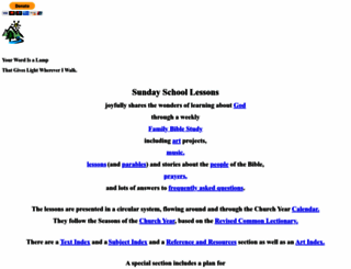sundayschoollessons.com screenshot