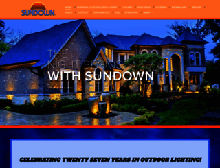 sundownoutdoorlighting.com screenshot