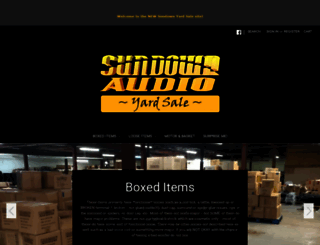 sundownyardsale.com screenshot
