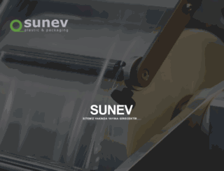 sunev.com.tr screenshot