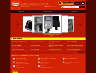 sunflareindia.net screenshot