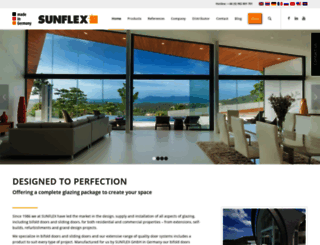 sunflexasia.com screenshot