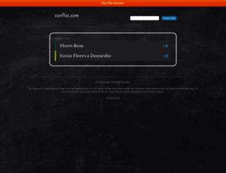 sunflor.com screenshot