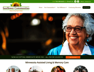 sunflowercommunities.org screenshot
