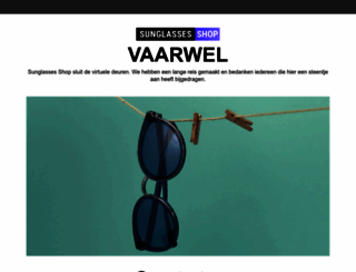 sunglasses-shop.nl screenshot