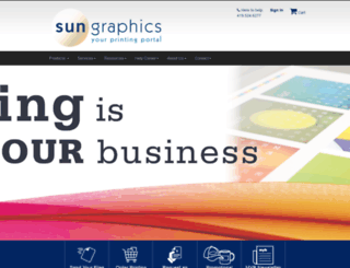 sungraphicsinc.com screenshot
