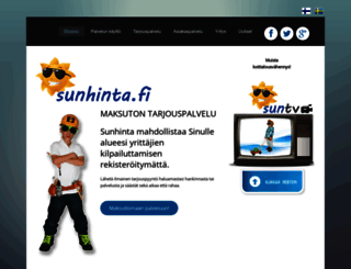 sunhinta.fi screenshot