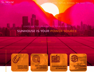 sunhousemarketing.com screenshot