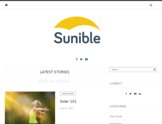 sunible.com screenshot