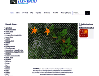 sunipix.com screenshot