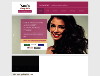 sunisbeautysalon.com screenshot