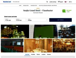 sunjin-grand-hotel-ulaanbaatar.booked.net screenshot