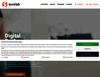 sunlab.de screenshot