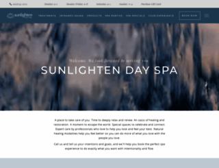 sunlightdayspa.com screenshot