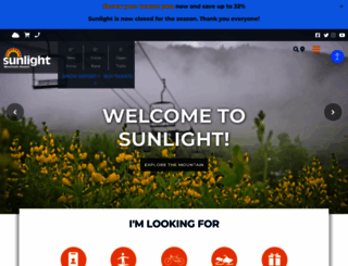 sunlightmtn.com screenshot