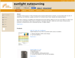 sunlightoutsourcing.com screenshot