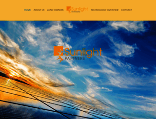 sunlightpartners.com screenshot