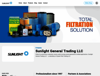sunlightuae.com screenshot