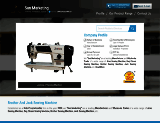 sunmarketingindia.com screenshot