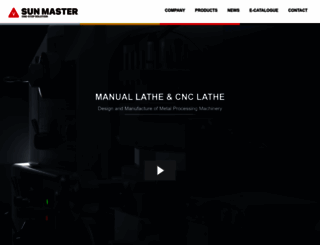 sunmaster-cnc.com screenshot