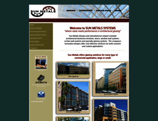 sunmetalssystems.com screenshot