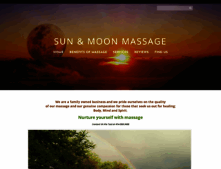 sunmoonmassage.com screenshot