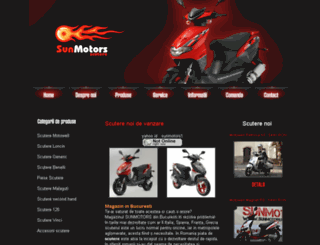 sunmotors.ro screenshot