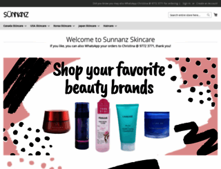 sunnanz.com screenshot
