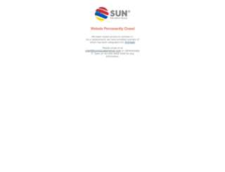 sunnies.suneducationgroup.com screenshot