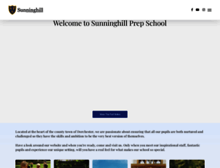 sunninghillprep.co.uk screenshot