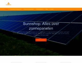 sunnshop.nl screenshot