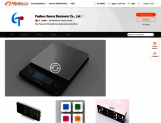 sunny-electronic.en.alibaba.com screenshot