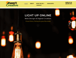 sunny72webdesign.com screenshot