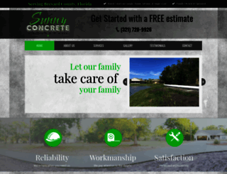 sunnyconcrete.com screenshot