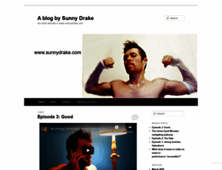 sunnydrake.wordpress.com screenshot