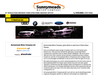 sunnymeadsmotorcompany.co.uk screenshot