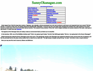 sunnyokanagan.com screenshot