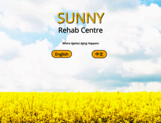 sunnyrehabcentre.com screenshot