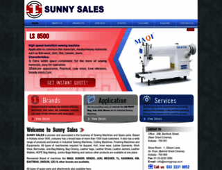 sunnysewingmachines.com screenshot