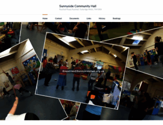 sunnysidehall.org.uk screenshot