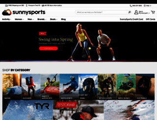 sunnysports.com screenshot