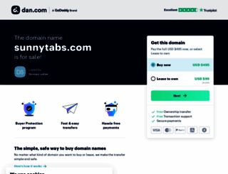 sunnytabs.com screenshot