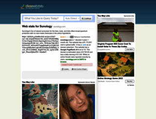 sunology.com.clearwebstats.com screenshot