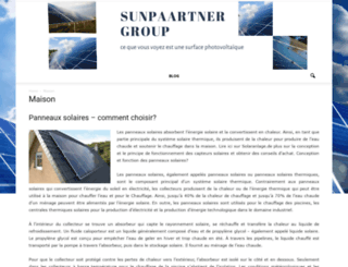 sunpartnergroup.fr screenshot